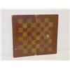 Image 1 : DOUBLE SIDED GAMEBOARD BOX IN OLD PAINT - CHECKER