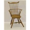 Image 1 : NEW ENGLAND FAN BACK WINDSOR ARMCHAIR W/ SPLAY LE