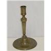 Image 1 : EARLY 7 1/2" CONTINENTAL BELL METAL CANDLESTICK -