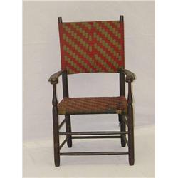 SHAKER'S NO. 1 MT. LEBANON NY CHILDS ARM CHAIR W/