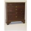 Image 1 : NEW ENGLAND QUEEN ANNE CHERRY TALL BLANKET CHEST 