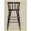 Image 1 : LATE 19TH CENT. SPINDLE BACK YOUTHS HIGH CHAIR IN