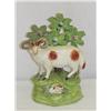 Image 1 : EARLY 6 1/2" STAFFORDSHIRE FIGURE OF SHEEP - DAMA