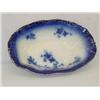 Image 1 : 10 1/4" LA BELLE BLUE and WHITE CHINA OPEN SERVIN