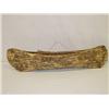 Image 1 : 26" ELM BARK CANOE - MINOR LOSSES and WEAR; 