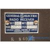 Image 3 : Vintage General Electric 100 Radio