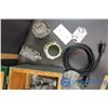 Image 3 : Electrical Boxes and Contents in Wooden Box