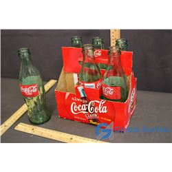 (6) Pack Coca-Cola Bottles w/Case