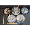 Image 2 : (5) Currier & Ives Decorative Cookie Tins