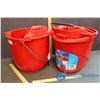 Image 1 : (2) Mop Pails w/Wringers