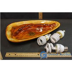 Saskatoon Centennial Ashtray and Lightbulbs