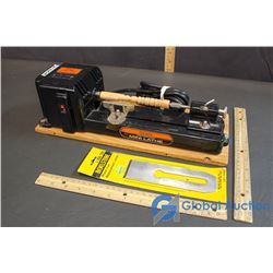 Sears Mini Lathe (Working) & Revelstoke Plane Iron Replacement Cutter (New)