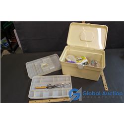 Sewing Box & Contents