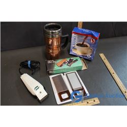 Wahl Hair Clippers (Working) , Travel Coffee Cup, Travel Trio Set, & etc.