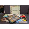 Image 1 : Monopoly Board Game & Clue Board Game