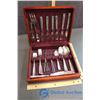 Image 1 : Swedish Steel Cutlery Set & Wooden Case