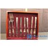 Image 3 : Swedish Steel Cutlery Set & Wooden Case