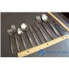 Image 5 : Swedish Steel Cutlery Set & Wooden Case