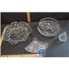 Image 1 : Handmade Crystal Bowl (Stamped) , Crystal Serving Dish, etc.