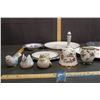 Image 2 : Assorted Plates, Ceramic Bell, Ceramic Birds, Ceramic Cup, etc. (Japan, Royal Winton, Duchess Bone C