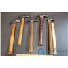 Image 1 : (5) Wooden Handled Hammers