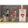 Image 2 : Betty Boop Ornament and (2) Betty Boop Coca-Cola Glasses