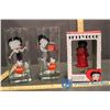 Image 3 : Betty Boop Ornament and (2) Betty Boop Coca-Cola Glasses