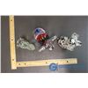 Image 2 : (3) Glass Paper Weights - Dog, Rabbit, Elephant