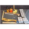 Image 1 : 2 Pepper Mills, Napkin Rings, Rack Puller, Bread Saw, etc.