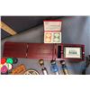 Image 8 : Nut Crackers, Playing Cards, Vintage Dominoes, Train Whistles, Cribbage Board, etc.