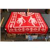 Image 2 : South American Aztec Woolen Blanket Poncho