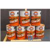 Image 1 : (7) Gulf Multigrade 10W30 Motor Oil Tins - Empty