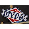 Image 1 : Irving Gas and Oil Porcelain Sign