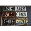 Image 1 : Saskatchewan 50's License Plates (6)