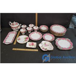 Royal Standard Fine Bone China - Rose of Sharon and Royal Albert Bone China - American Beauty
