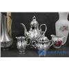 Image 4 : Ceramic Tea Set, Vase, Misc Dishes