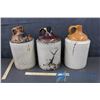 Image 3 : (3) Crock Jugs