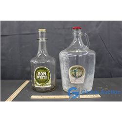 Vintage Wine Jugs - Vali Vinta, Bon White