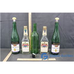 Andres Sparkling Baby Duck White + Red Wine and Mainschewitz Concord Grape Kosher Wine