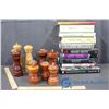Image 1 : Hard Cover Books and 5 Pepper Mill and Salt Shaker Sets