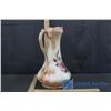 Image 2 : Large Pink Ceramic Pitcher Vase