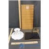 Image 4 : Two 50th Anniversary Plaques, Napkin Holder, and 25th Anniversary Serving Platter