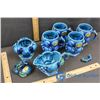 Image 3 : Mood Indigo Mugs (4), Cream and Sugar