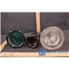 Image 3 : (3) Vintage Glass Insulators