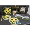 Image 1 : (4) Stepping Stones - Sunflowers and Welcome