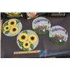 Image 2 : (4) Stepping Stones - Sunflowers and Welcome