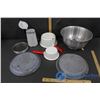 Image 3 : Enamelware - 2 Plates, 2 Pots, etc.