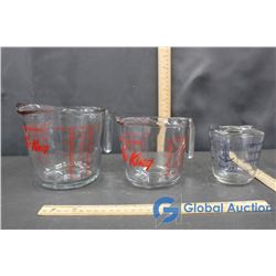 FireKing and Anchor Measuring Cups