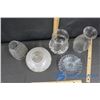 Image 2 : Vintage Glass Globes (4), and Teacup and Saucer