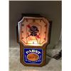Image 1 : Pabst Beer Light/Clock & Glasses (3)